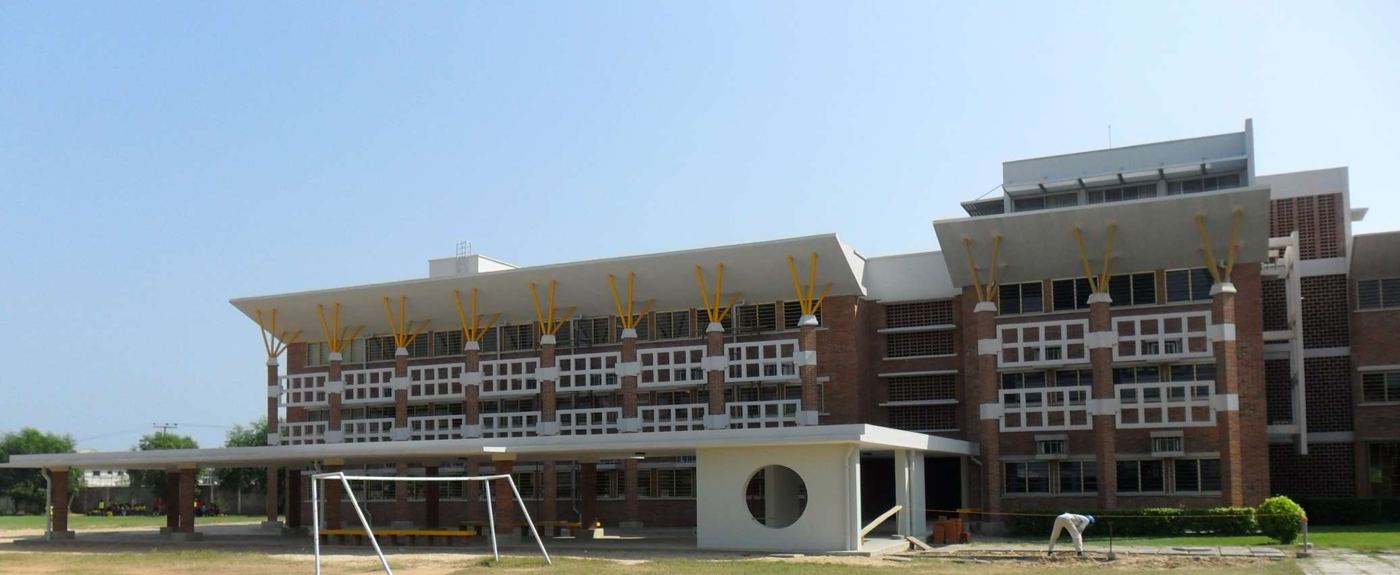 Whitesands School, Lekki — the completed campus block built by Donkem Construction